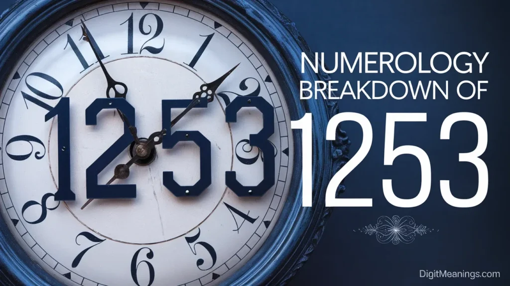 Numerology Breakdown of 1253