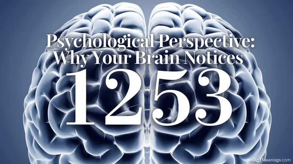 Psychological Perspective: Why Your Brain Notices 1253