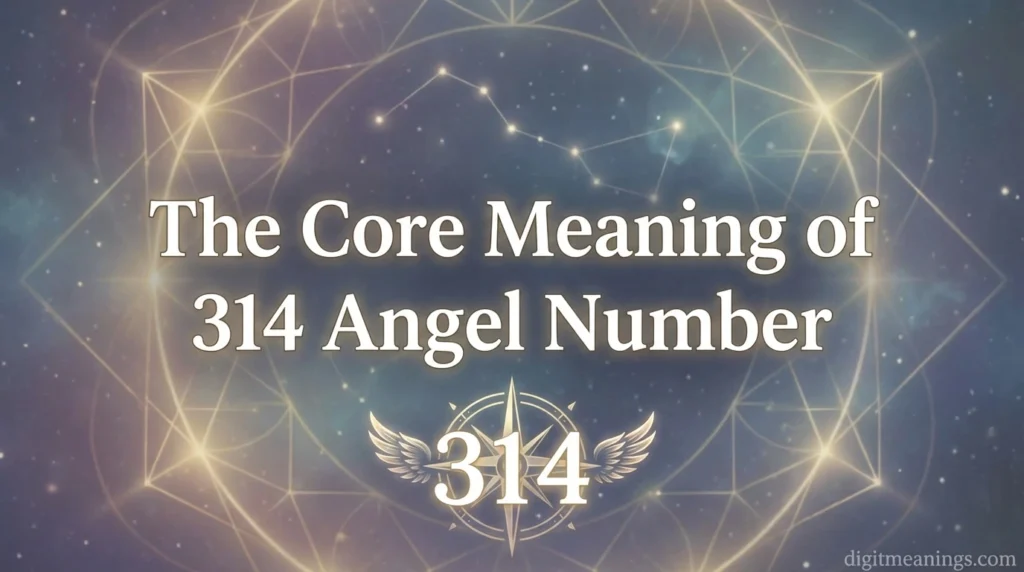 The Core Meaning of 314 Angel Number