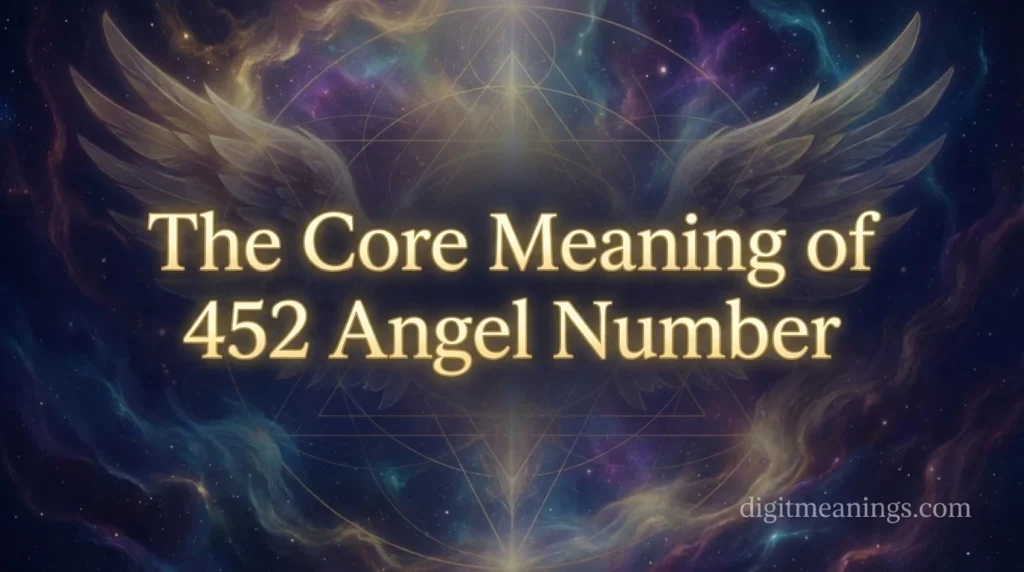 The Core Meaning of 452 Angel Number