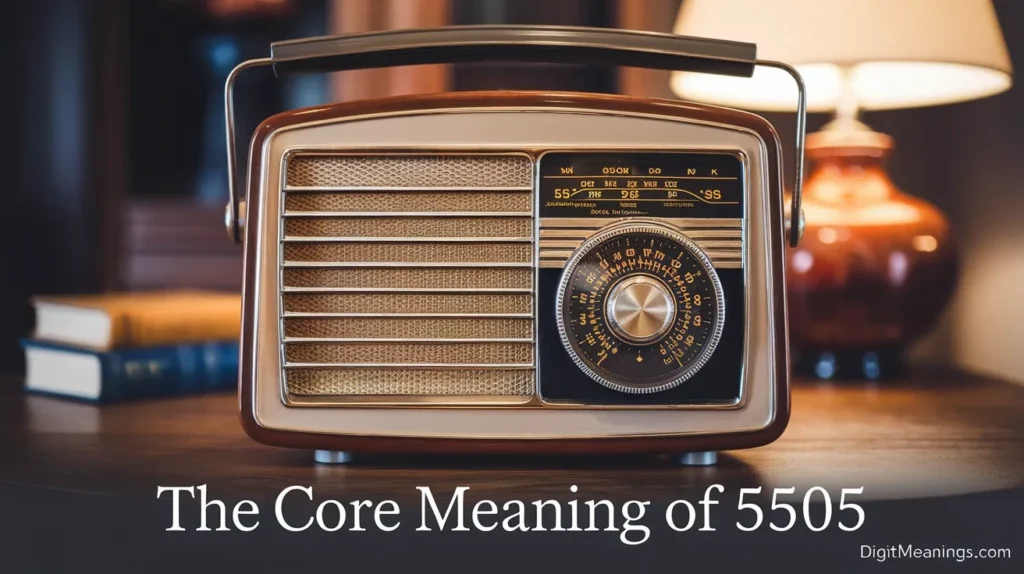 The Core Meaning of 5505