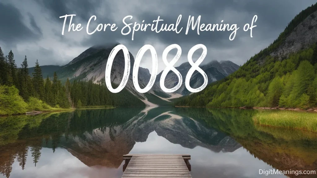 The Core Spiritual Meaning of 0088